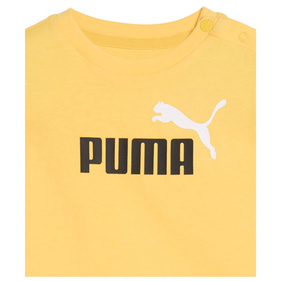 Puma Βρεφικό σετ Minicats Essentials Tee and Shorts Set